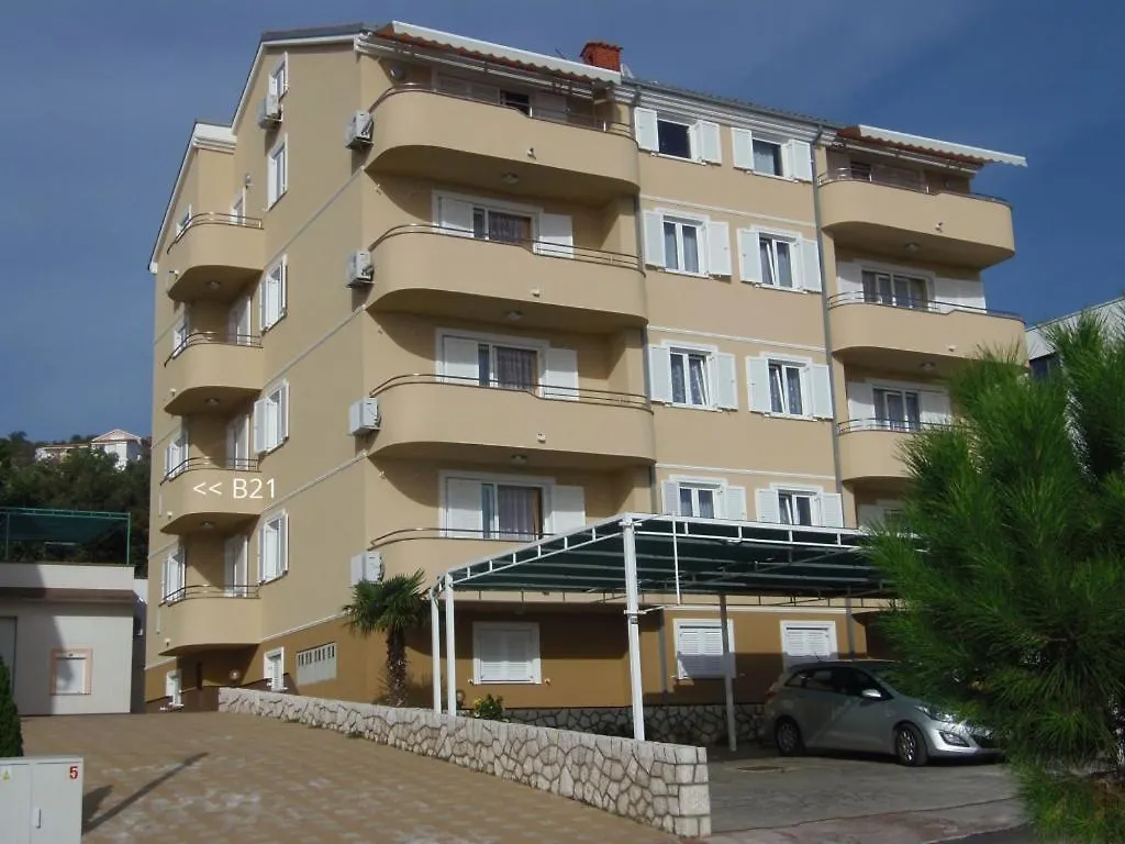 Apartment In Dramalj With Sea View, Balcony, Air Conditioning, Wifi 4623-8